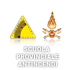 Loghi Scuola provinciale antincendi, Protezione Civile, Vigili del Fuoco